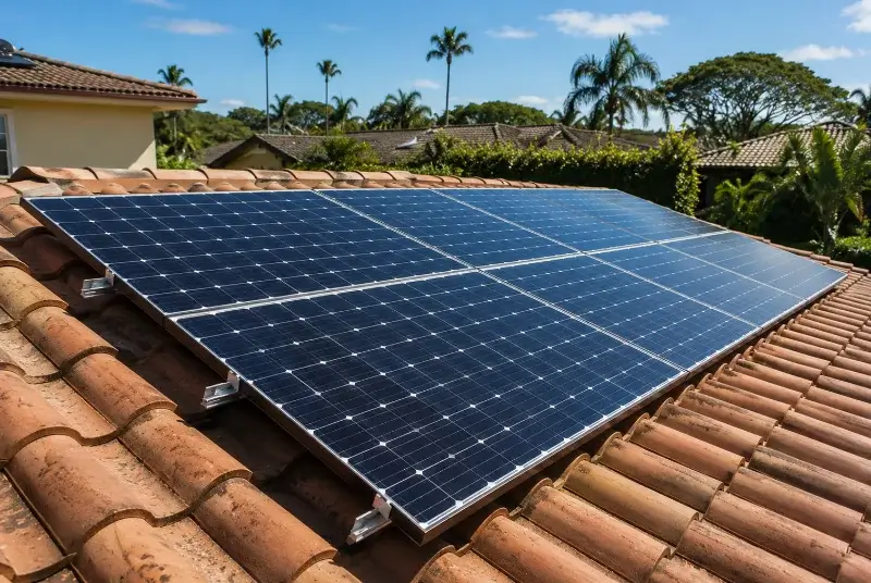Installation de panneaux solaires à Mouchamps